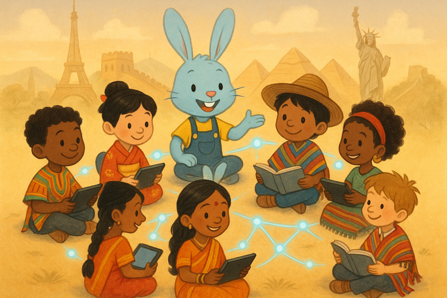 全球儿童共同学习